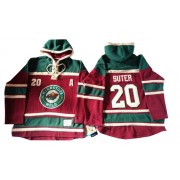 Men's Old Time Hockey Minnesota Wild 20 Ryan Suter Red Sawyer Hooded Sweatshirt Jersey - Premier Men's Old Time Hockey Minnesota Wild 20 Ryan Suter Red Sawyer Hooded Sweatshirt Jersey - Premier