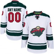 Reebok Minnesota Wild Women's Customized Premier White Away Jersey