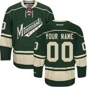 Reebok Minnesota Wild Men's Customized Authentic Green Third Jersey