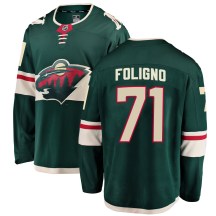 Youth Fanatics Branded Minnesota Wild Nick Foligno Green Home Jersey - Breakaway Youth Fanatics Branded Minnesota Wild Nick Foligno Green Home Jersey - Breakaway