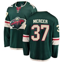 Youth Fanatics Branded Minnesota Wild Riley Mercer Green Home Jersey - Breakaway Youth Fanatics Branded Minnesota Wild Riley Mercer Green Home Jersey - Breakaway