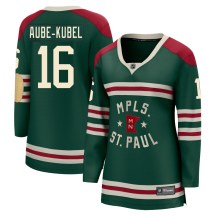 Women's Fanatics Branded Minnesota Wild Nicolas Aube-Kubel Green 2022 Winter Classic Jersey - Breakaway Women's Fanatics Branded Minnesota Wild Nicolas Aube-Kubel Green 2022 Winter Classic Jersey - Breakaway