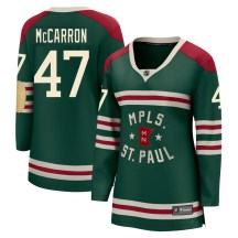 Women's Fanatics Branded Minnesota Wild Michael McCarron Green 2022 Winter Classic Jersey - Breakaway Women's Fanatics Branded Minnesota Wild Michael McCarron Green 2022 Winter Classic Jersey - Breakaway