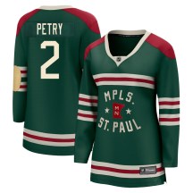 Women's Fanatics Branded Minnesota Wild Jeff Petry Green 2022 Winter Classic Jersey - Breakaway Women's Fanatics Branded Minnesota Wild Jeff Petry Green 2022 Winter Classic Jersey - Breakaway