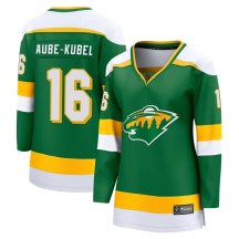 Women's Fanatics Branded Minnesota Wild Nicolas Aube-Kubel Green Special Edition 2.0 Jersey - Breakaway Women's Fanatics Branded Minnesota Wild Nicolas Aube-Kubel Green Special Edition 2.0 Jersey - Breakaway