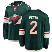 Men's Fanatics Branded Minnesota Wild Jeff Petry Green Home Jersey - Breakaway Men's Fanatics Branded Minnesota Wild Jeff Petry Green Home Jersey - Breakaway