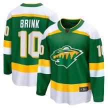 Youth Fanatics Branded Minnesota Wild Bobby Brink Green Special Edition 2.0 Jersey - Breakaway Youth Fanatics Branded Minnesota Wild Bobby Brink Green Special Edition 2.0 Jersey - Breakaway