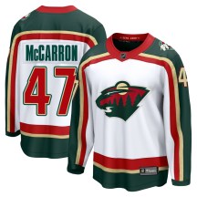 Youth Fanatics Minnesota Wild Michael McCarron White 25th Anniversary Jersey - Breakaway Youth Fanatics Minnesota Wild Michael McCarron White 25th Anniversary Jersey - Breakaway