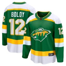 Men's Fanatics Branded Minnesota Wild Matt Boldy Green Special Edition 2.0 Jersey - Breakaway