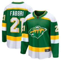 Men's Fanatics Branded Minnesota Wild Robby Fabbri Green Special Edition 2.0 Jersey - Breakaway Men's Fanatics Branded Minnesota Wild Robby Fabbri Green Special Edition 2.0 Jersey - Breakaway