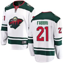 Youth Fanatics Branded Minnesota Wild Robby Fabbri White Away Jersey - Breakaway Youth Fanatics Branded Minnesota Wild Robby Fabbri White Away Jersey - Breakaway