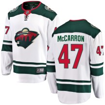 Youth Fanatics Branded Minnesota Wild Michael McCarron White Away Jersey - Breakaway Youth Fanatics Branded Minnesota Wild Michael McCarron White Away Jersey - Breakaway