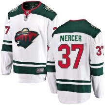 Youth Fanatics Branded Minnesota Wild Riley Mercer White Away Jersey - Breakaway Youth Fanatics Branded Minnesota Wild Riley Mercer White Away Jersey - Breakaway