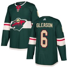 Youth Adidas Minnesota Wild Ben Gleason Green Home Jersey - Authentic Youth Adidas Minnesota Wild Ben Gleason Green Home Jersey - Authentic