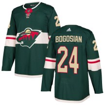 Men's Adidas Minnesota Wild Zach Bogosian Green Home Jersey - Authentic Men's Adidas Minnesota Wild Zach Bogosian Green Home Jersey - Authentic