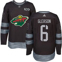 Youth Minnesota Wild Ben Gleason Black 1917-2017 100th Anniversary Jersey - Authentic Youth Minnesota Wild Ben Gleason Black 1917-2017 100th Anniversary Jersey - Authentic