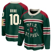 Youth Fanatics Branded Minnesota Wild Bobby Brink Green 2022 Winter Classic Jersey - Breakaway Youth Fanatics Branded Minnesota Wild Bobby Brink Green 2022 Winter Classic Jersey - Breakaway