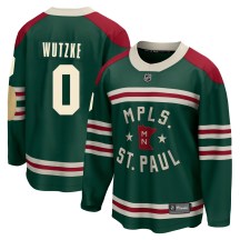 Youth Fanatics Branded Minnesota Wild Chase Wutzke Green 2022 Winter Classic Jersey - Breakaway Youth Fanatics Branded Minnesota Wild Chase Wutzke Green 2022 Winter Classic Jersey - Breakaway