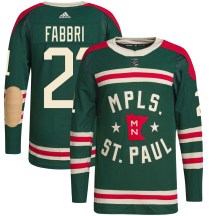 Youth Adidas Minnesota Wild Robby Fabbri Green 2022 Winter Classic Player Jersey - Authentic Youth Adidas Minnesota Wild Robby Fabbri Green 2022 Winter Classic Player Jersey - Authentic