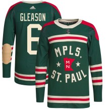 Youth Adidas Minnesota Wild Ben Gleason Green 2022 Winter Classic Player Jersey - Authentic Youth Adidas Minnesota Wild Ben Gleason Green 2022 Winter Classic Player Jersey - Authentic