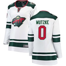 Women's Fanatics Branded Minnesota Wild Chase Wutzke White Away Jersey - Breakaway Women's Fanatics Branded Minnesota Wild Chase Wutzke White Away Jersey - Breakaway