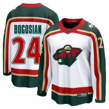 Men's Fanatics Minnesota Wild Zach Bogosian White 25th Anniversary Jersey - Breakaway Men's Fanatics Minnesota Wild Zach Bogosian White 25th Anniversary Jersey - Breakaway