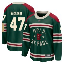 Men's Fanatics Branded Minnesota Wild Michael McCarron Green 2022 Winter Classic Jersey - Breakaway Men's Fanatics Branded Minnesota Wild Michael McCarron Green 2022 Winter Classic Jersey - Breakaway