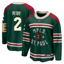 Men's Fanatics Branded Minnesota Wild Jeff Petry Green 2022 Winter Classic Jersey - Breakaway Men's Fanatics Branded Minnesota Wild Jeff Petry Green 2022 Winter Classic Jersey - Breakaway