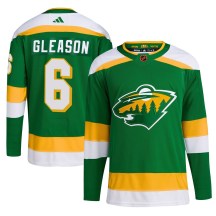 Youth Adidas Minnesota Wild Ben Gleason Green Reverse Retro 2.0 Jersey - Authentic Youth Adidas Minnesota Wild Ben Gleason Green Reverse Retro 2.0 Jersey - Authentic
