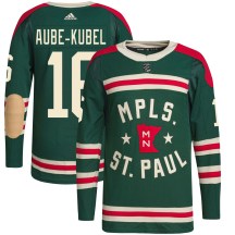 Men's Adidas Minnesota Wild Nicolas Aube-Kubel Green 2022 Winter Classic Player Jersey - Authentic Men's Adidas Minnesota Wild Nicolas Aube-Kubel Green 2022 Winter Classic Player Jersey - Authentic