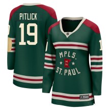 Women's Fanatics Branded Minnesota Wild Tyler Pitlick Green 2022 Winter Classic Jersey - Breakaway Women's Fanatics Branded Minnesota Wild Tyler Pitlick Green 2022 Winter Classic Jersey - Breakaway