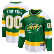Men's Fanatics Branded Minnesota Wild Custom Green Custom Special Edition 2.0 Jersey - Breakaway Men's Fanatics Branded Minnesota Wild Custom Green Custom Special Edition 2.0 Jersey - Breakaway