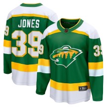 Men's Fanatics Branded Minnesota Wild Ben Jones Green Special Edition 2.0 Jersey - Breakaway