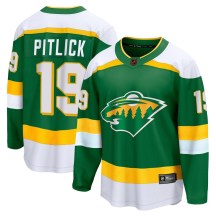 Men's Fanatics Branded Minnesota Wild Tyler Pitlick Green Special Edition 2.0 Jersey - Breakaway Men's Fanatics Branded Minnesota Wild Tyler Pitlick Green Special Edition 2.0 Jersey - Breakaway
