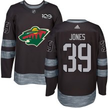 Youth Minnesota Wild Ben Jones Black 1917-2017 100th Anniversary Jersey - Authentic