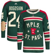 Youth Adidas Minnesota Wild Zach Bogosian Green 2022 Winter Classic Player Jersey - Authentic