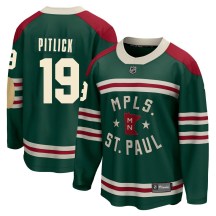 Men's Fanatics Branded Minnesota Wild Tyler Pitlick Green 2022 Winter Classic Jersey - Breakaway Men's Fanatics Branded Minnesota Wild Tyler Pitlick Green 2022 Winter Classic Jersey - Breakaway