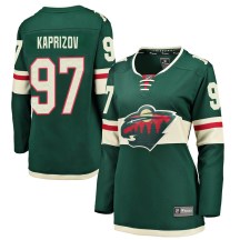 Men's Fanatics Branded Jason Zucker Green Minnesota Wild Home Premier  Breakaway Player Jersey